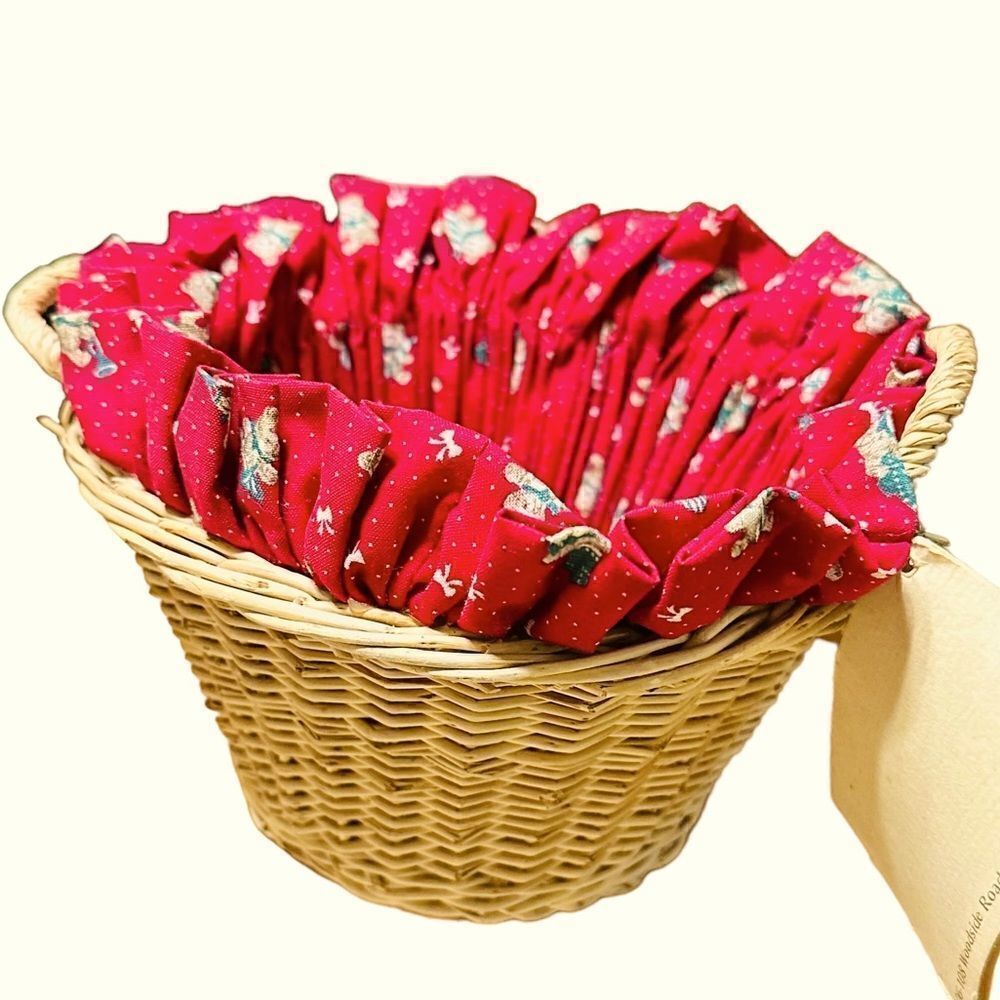 The Basketcases Christmas Teddy Basket